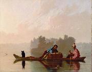 George Caleb Bingham Fur Traders Descending the Missouri (mk09) oil painting artist